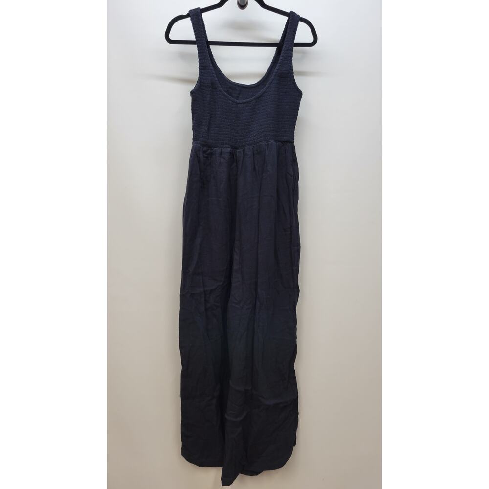 ASOS DESIGN Scoop Neck Wide Leg Jumpsuit in black Size 8